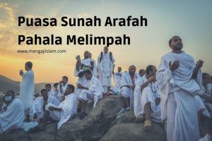 Puasa Sunah Arafah Pahala Melimpah