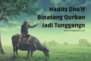 Hadits Dho'if Qurban