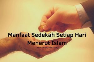 Manfaat sedekah setiap hari