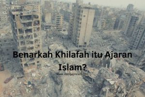 Khilafah adalah ajaran Islam