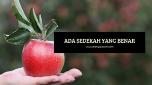 adab adab sedekah sesuai ajaran Islam