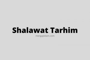 Shalawat Tarhim