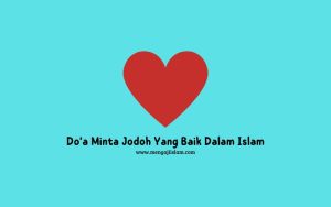 do'a minta jodoh yang baik
