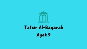 Al-Baqarah ayat 9