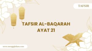 Al-Baqarah ayat 21