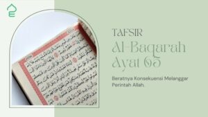 Al-Baqarah Ayat 65: Terjemah dan Tafsirnya