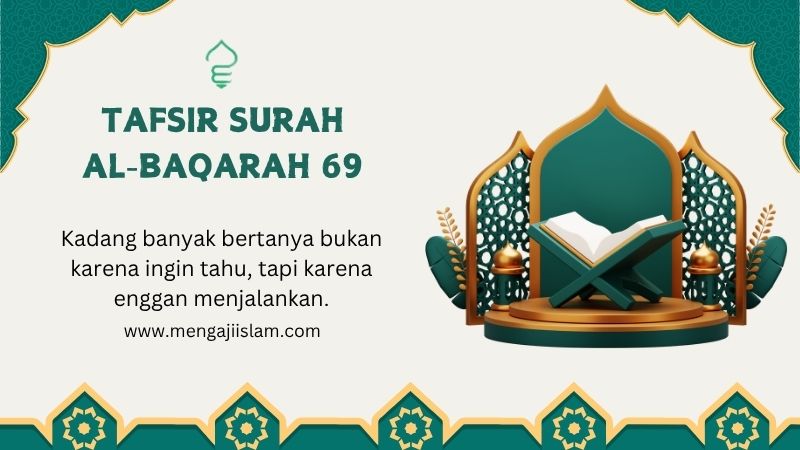 TAFSIR SURAH AL-BAQARAH ayat 69