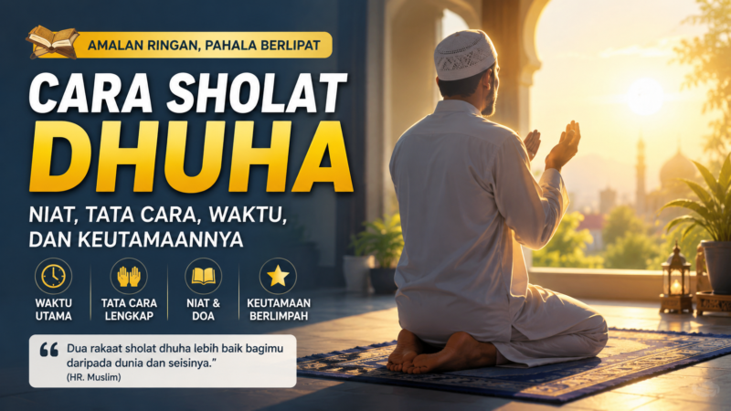 Panduan Lengkap Cara Sholat Dhuha dan Keutamaannya