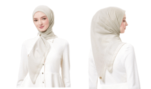 cara memilih jilbab segi empat yang nyaman